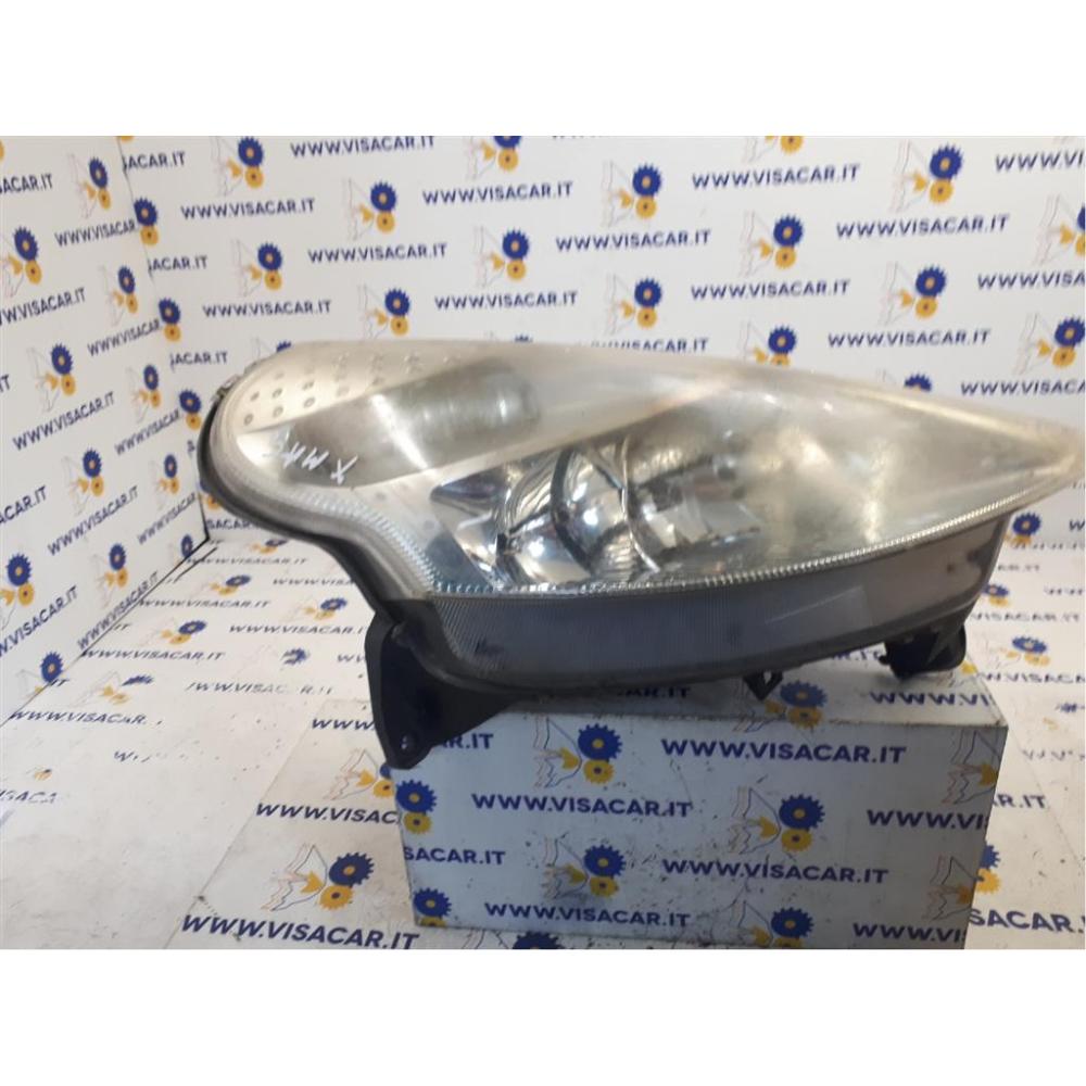 Portalampada Fanale Anteriore Destro Usato Dal 2003 Al 2010 Citroen C3 Pluriel (2003)