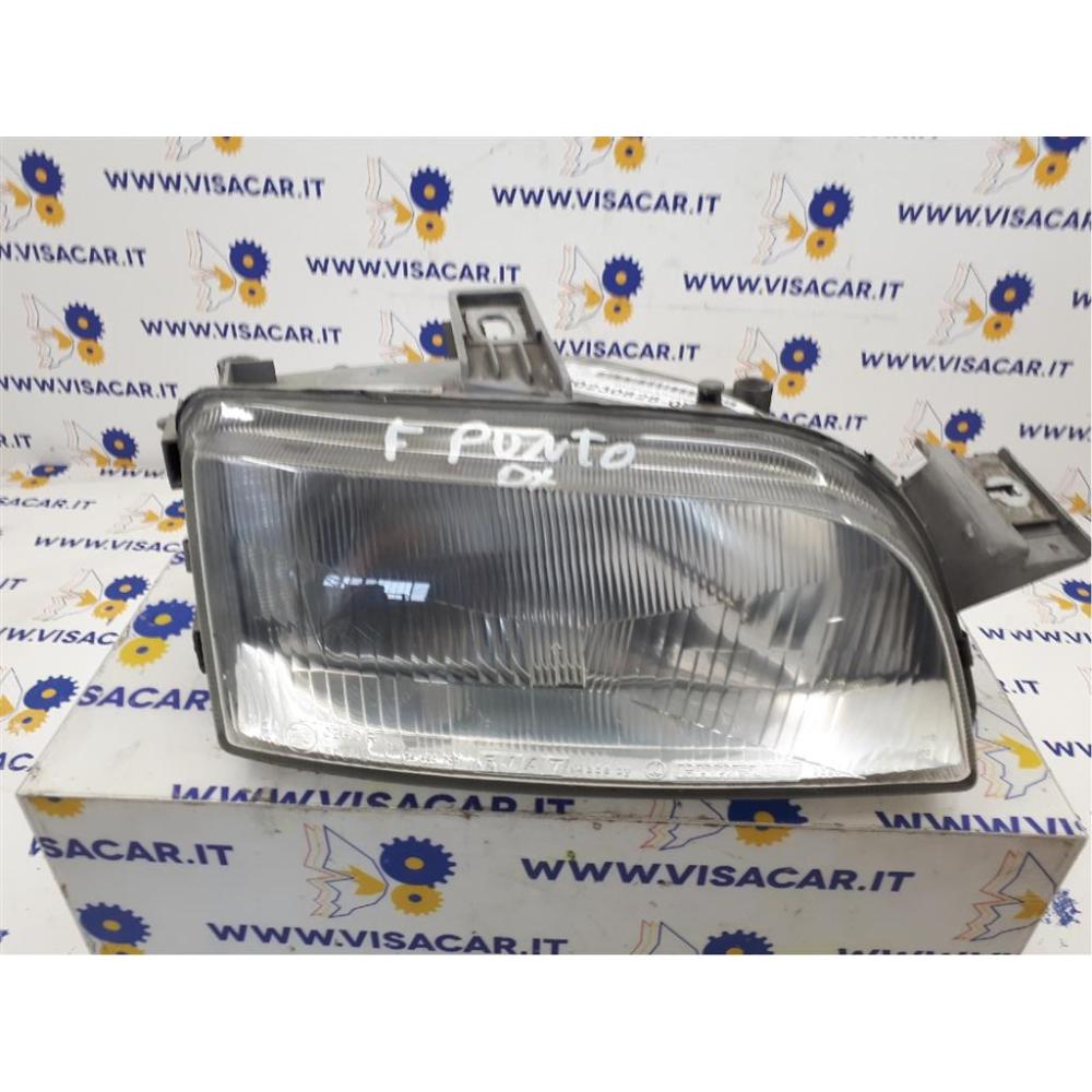 Portalampada Fanale Anteriore Destro Usato Dal 1993 Al 1999 Fiat Punto «I» (1994)