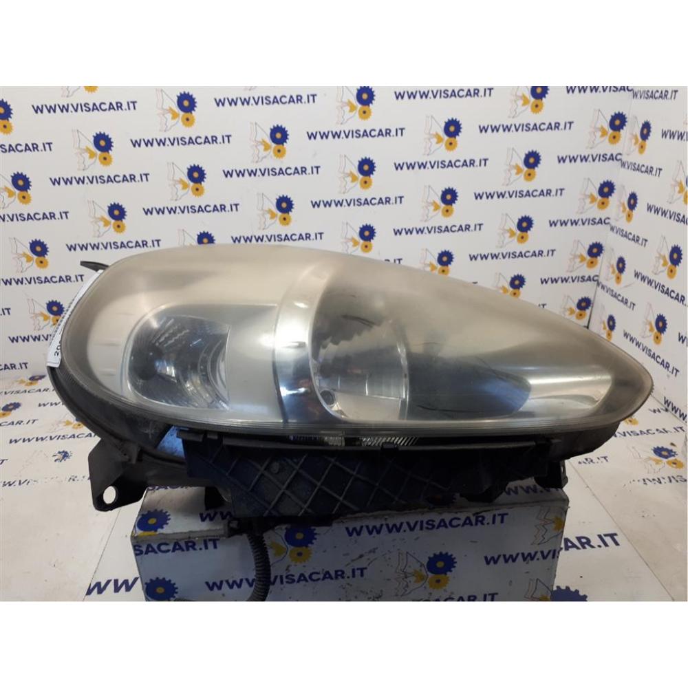 Portalampada Fanale Anteriore Destro Usato Dal 2009 Al 2013 Fiat Punto Evo (2010)