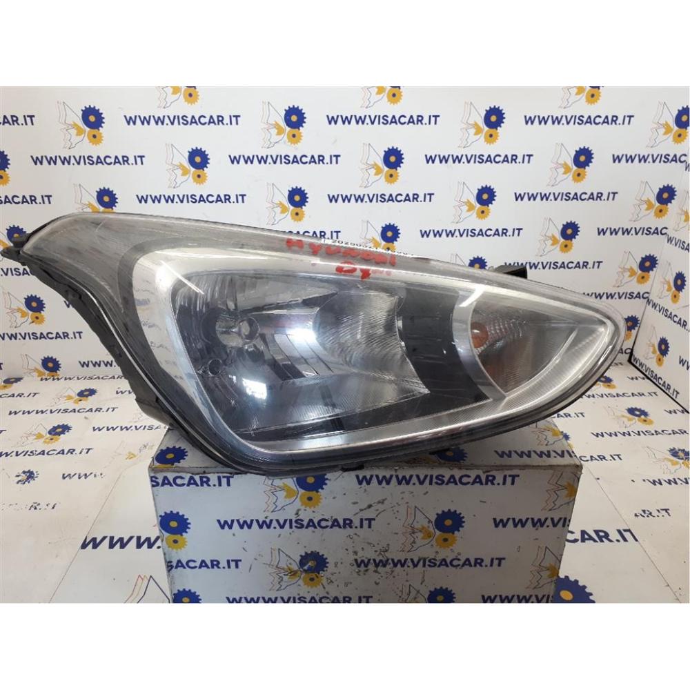 Portalampada Fanale Anteriore Destro Usato Dal 2013 Al 2017 Hyundai I10 «Ii» (2014)