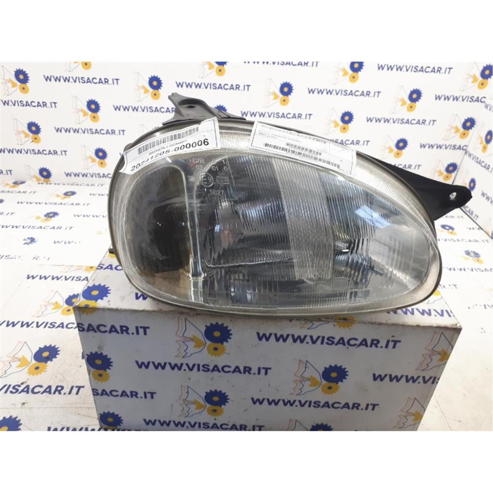 Portalampada Fanale Anteriore Destro Usato Dal 1993 Al 2000 Opel Corsa «B» (1993)