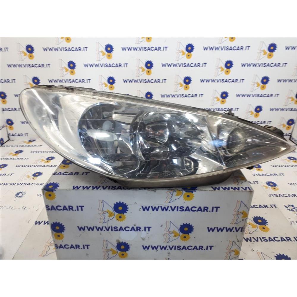 Portalampada Fanale Anteriore Destro Usato Dal 1998 Al 2009 Peugeot 206 (1999)