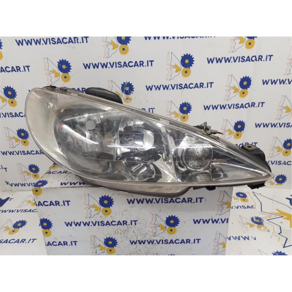 Portalampada Fanale Anteriore Destro Usato Dal 1998 Al 2009 Peugeot 206 (1999)