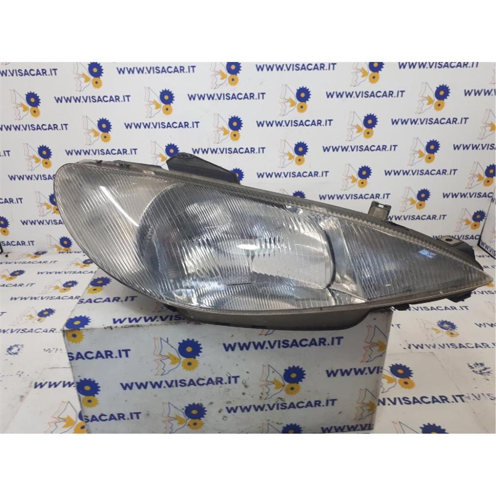 Portalampada Fanale Anteriore Destro Usato Dal 1998 Al 2009 Peugeot 206 (1999)