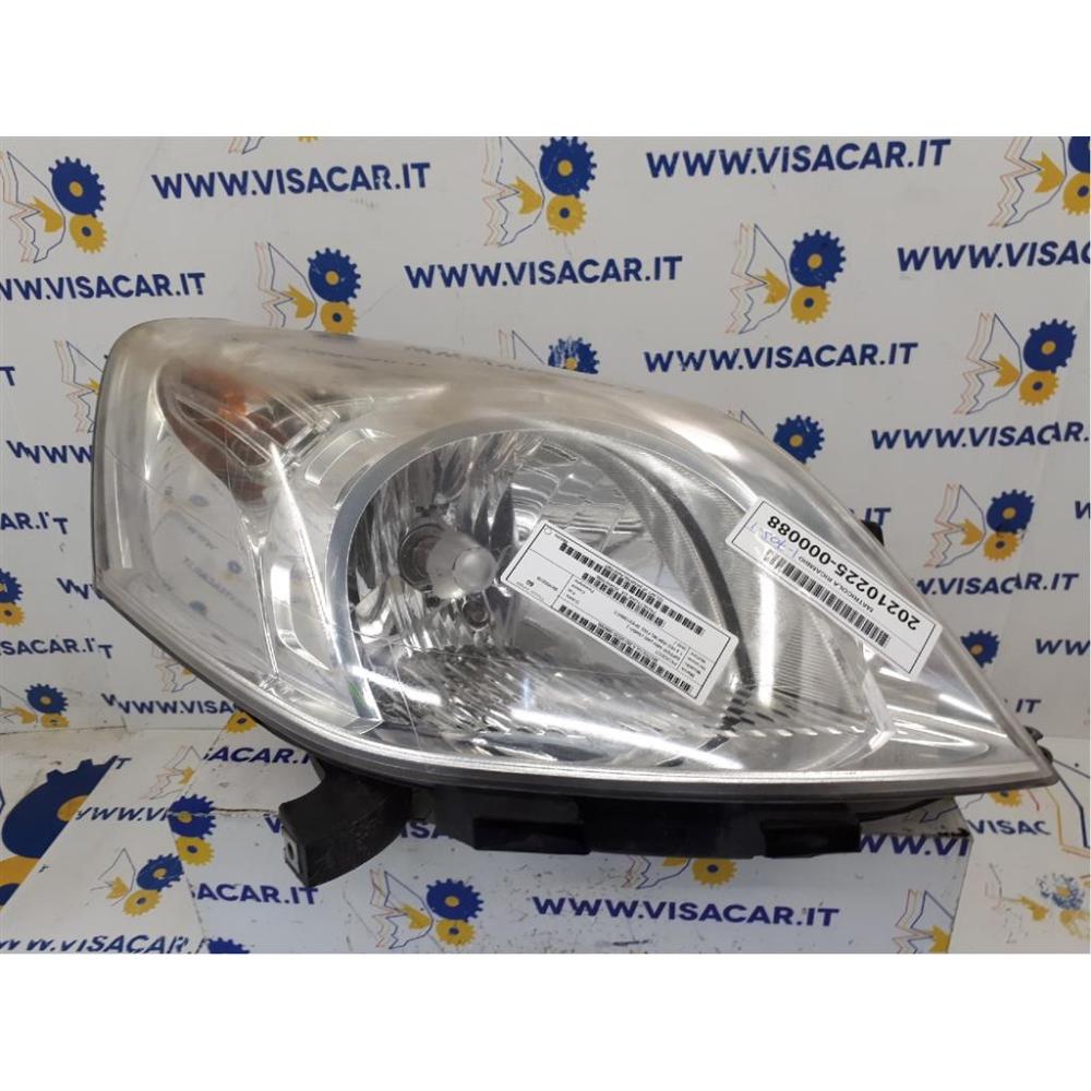 Portalampada Fanale Anteriore Destro Usato Dal 2007 Peugeot Bipper (2008)