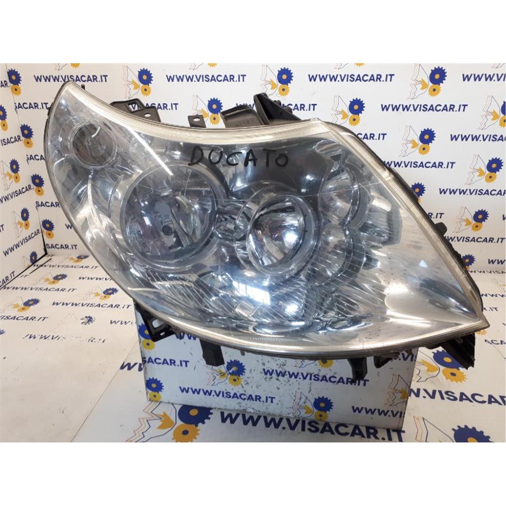Portalampada Fanale Anteriore Destro Usato Dal 2006 Al 2014 Peugeot Boxer «Iii» (2006)