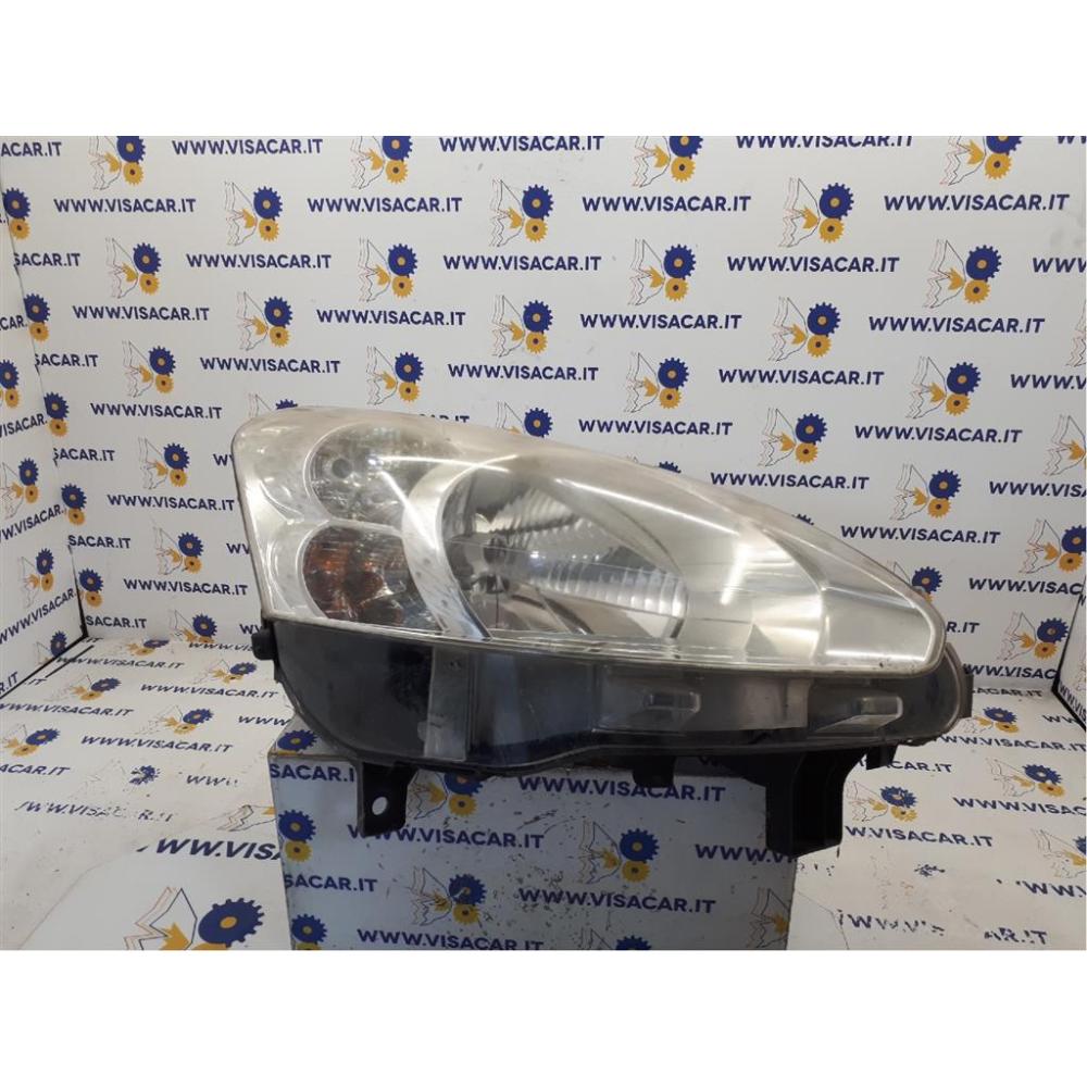 Portalampada Fanale Anteriore Destro Usato Dal 2008 Peugeot Partner (Ranch) «Iii» (2008)