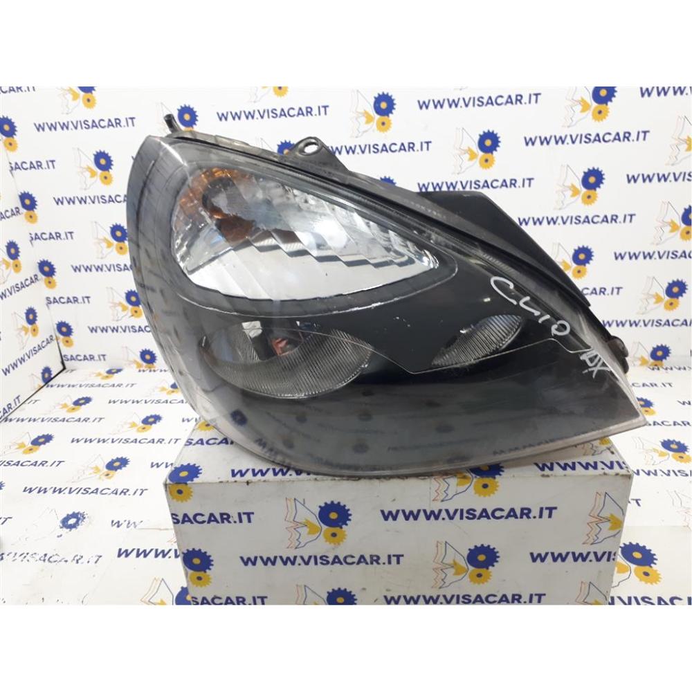 Portalampada Fanale Anteriore Destro Usato Dal 2001 Al 2010 Renault Clio «Ii» (1999)