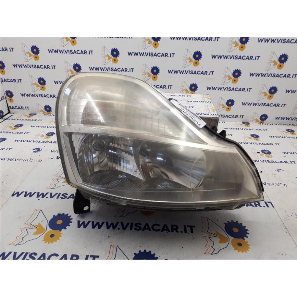 Portalampada Fanale Anteriore Destro Usato Dal 2008 Al 2013 Renault Modus (2005)