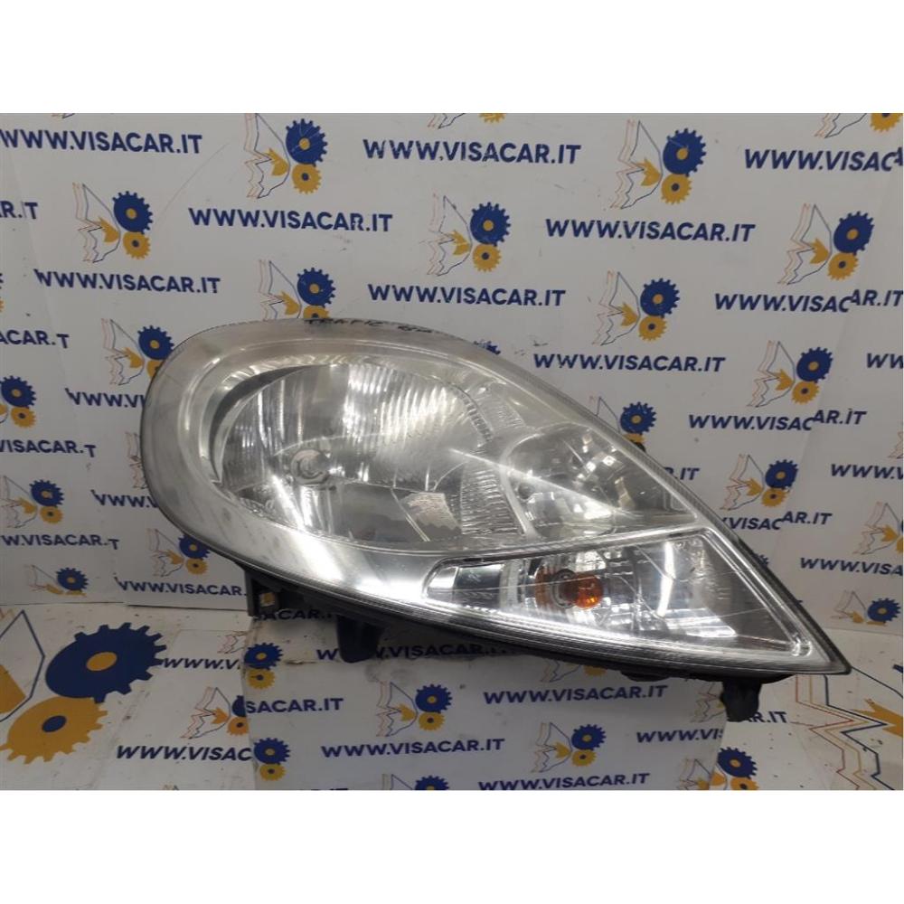 Portalampada Fanale Anteriore Destro Usato Dal 2006 Al 2010 Renault Trafic «Iii» (2007)