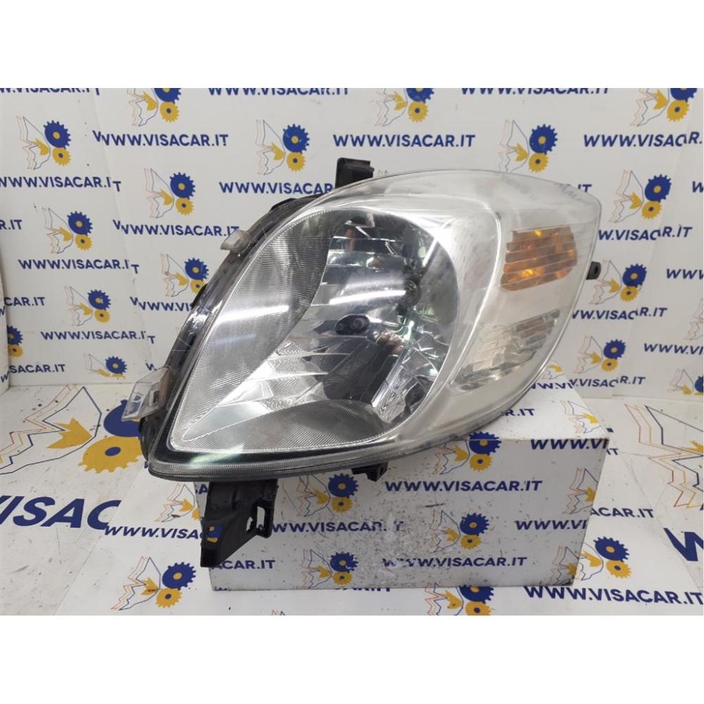 Portalampada Fanale Anteriore Destro Usato Dal 2005 Al 2012 Toyota Yaris (France ) «Ii» (2006)