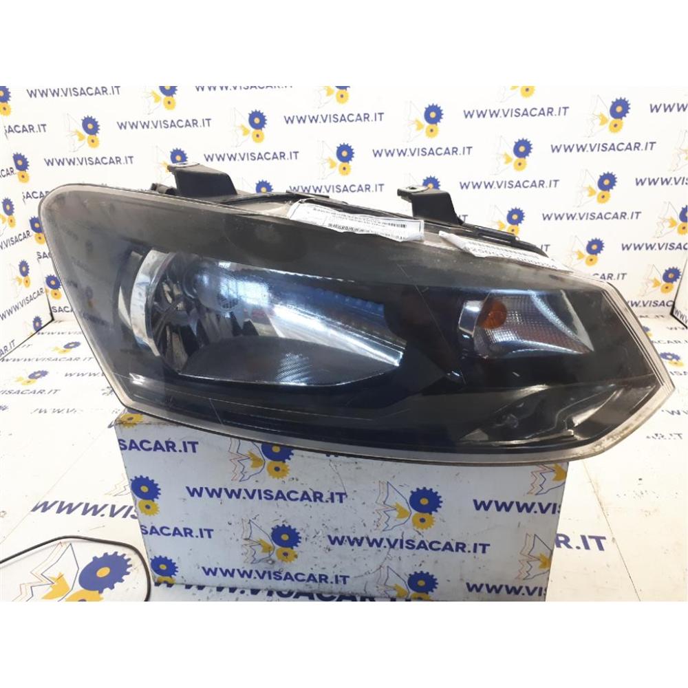 Portalampada Fanale Anteriore Destro Usato Dal 2009 Al 2014 Volkswagen Polo «Vi» (2009)