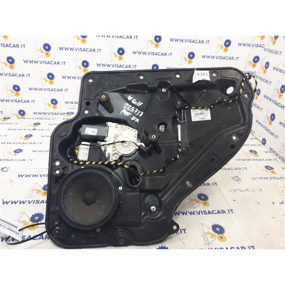 Alzacristallo Porta Posteriore Destro Usato Dal 2008 Volkswagen Golf «Vi» (2009)