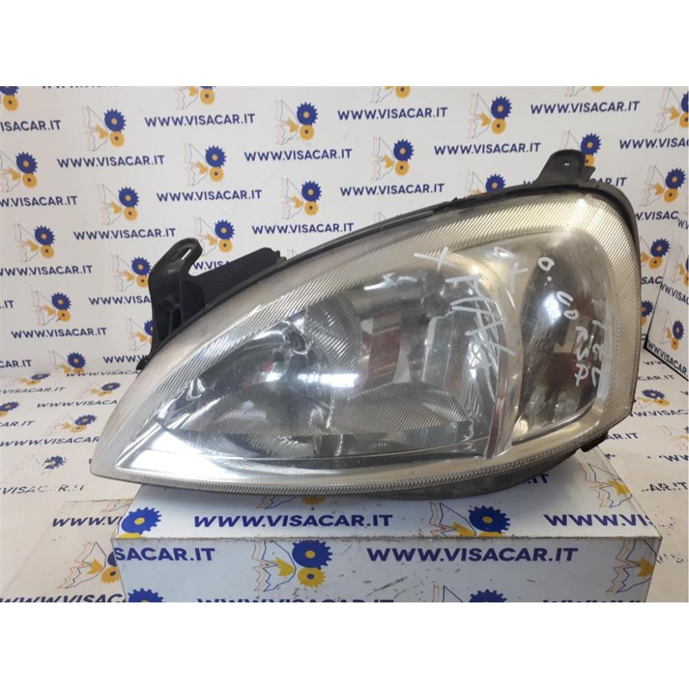 Portalampada Fanale Anteriore Sinistro Usato Dal 2000 Al 2006 Opel Corsa «C» (2001)