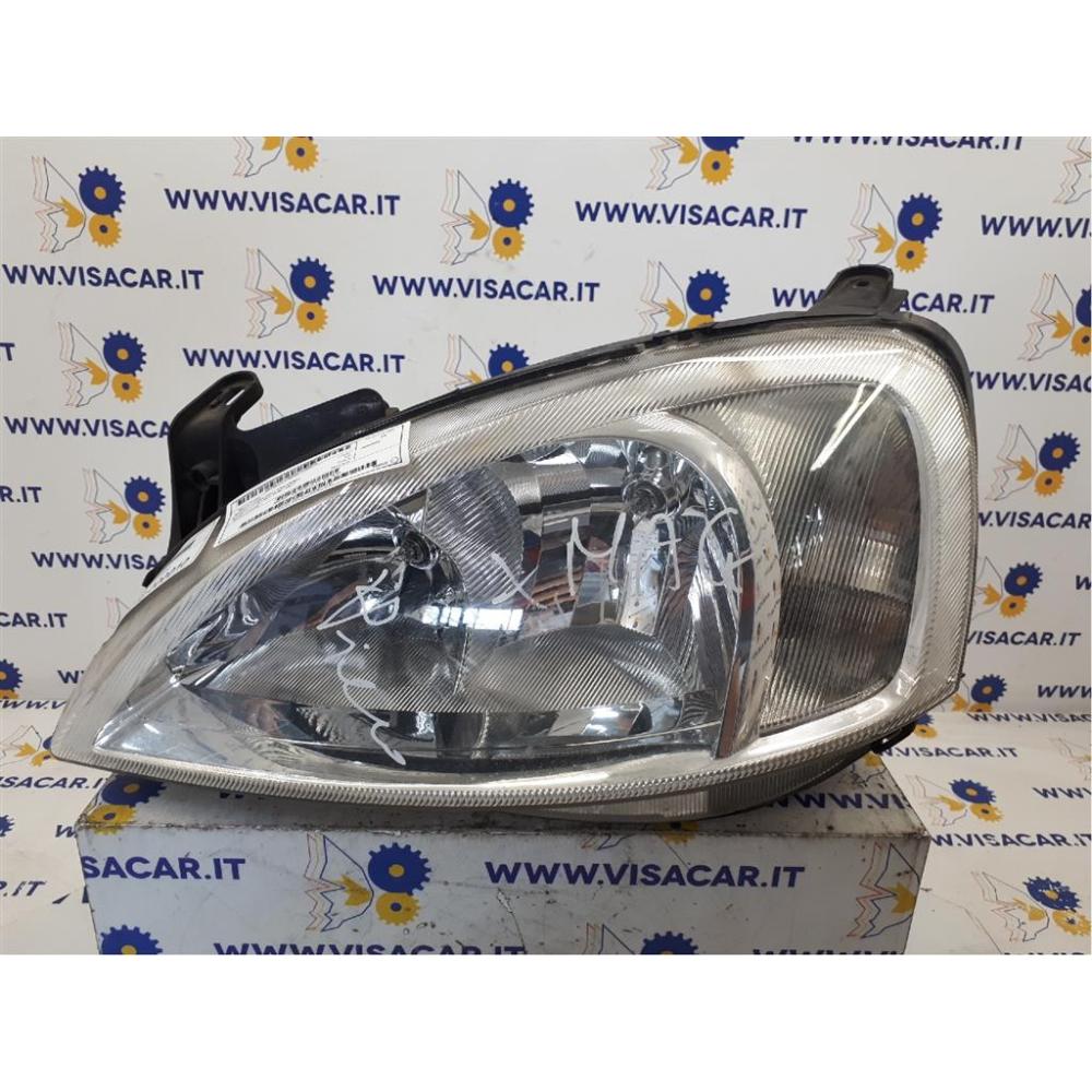 Portalampada Fanale Anteriore Sinistro Usato Dal 2000 Al 2006 Opel Corsa «C» (2001)