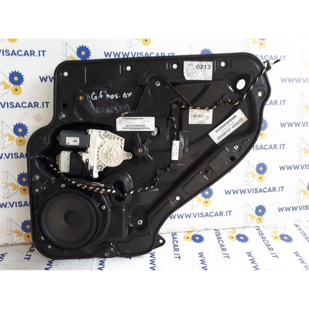 Alzacristallo Porta Posteriore Destro Usato Dal 2008 Volkswagen Golf «Vi» (2009)