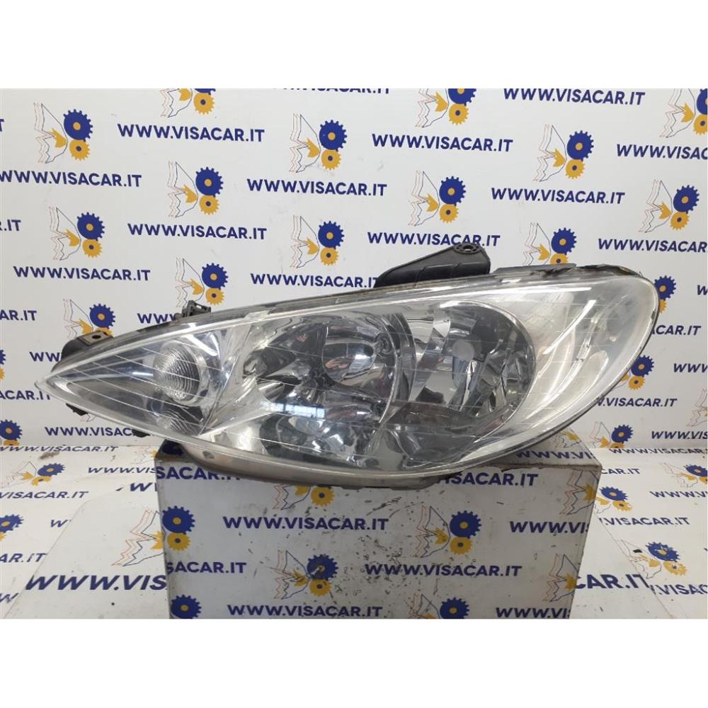 Portalampada Fanale Anteriore Sinistro Usato Dal 1998 Al 2009 Peugeot 206 (1999)