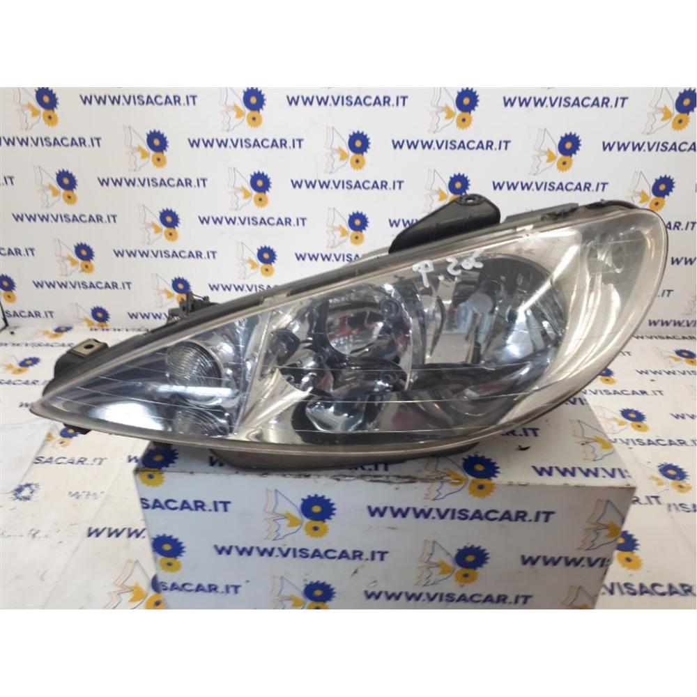 Portalampada Fanale Anteriore Sinistro Usato Dal 1998 Al 2009 Peugeot 206 (1999)