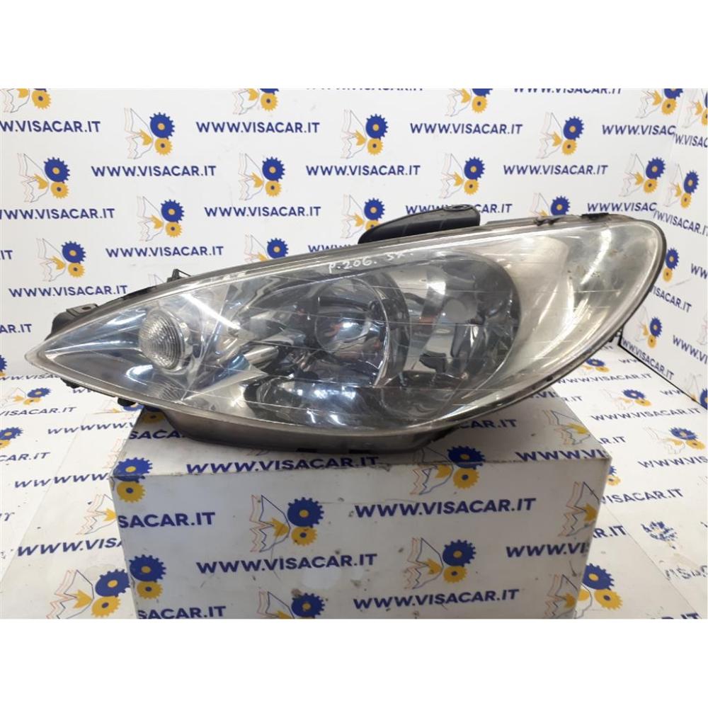 Portalampada Fanale Anteriore Sinistro Usato Dal 1998 Al 2009 Peugeot 206 (1999)