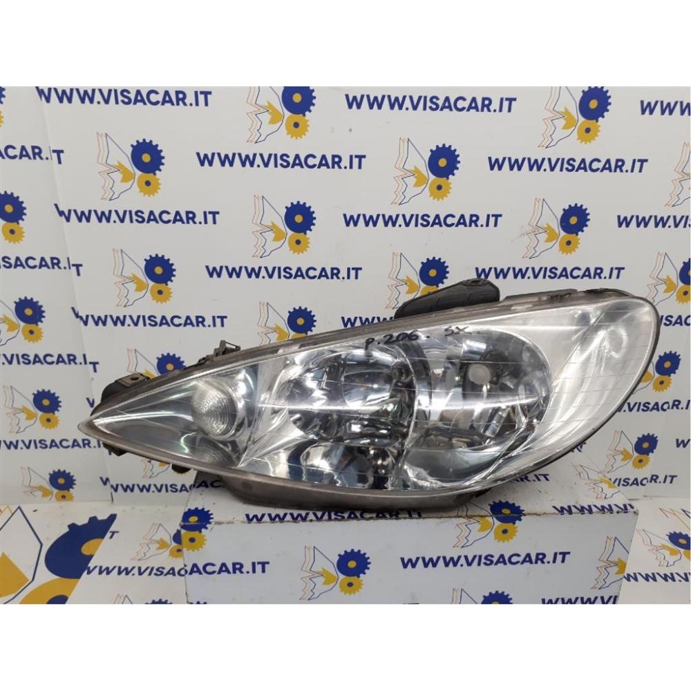Portalampada Fanale Anteriore Sinistro Usato Dal 1998 Al 2009 Peugeot 206 (1999)
