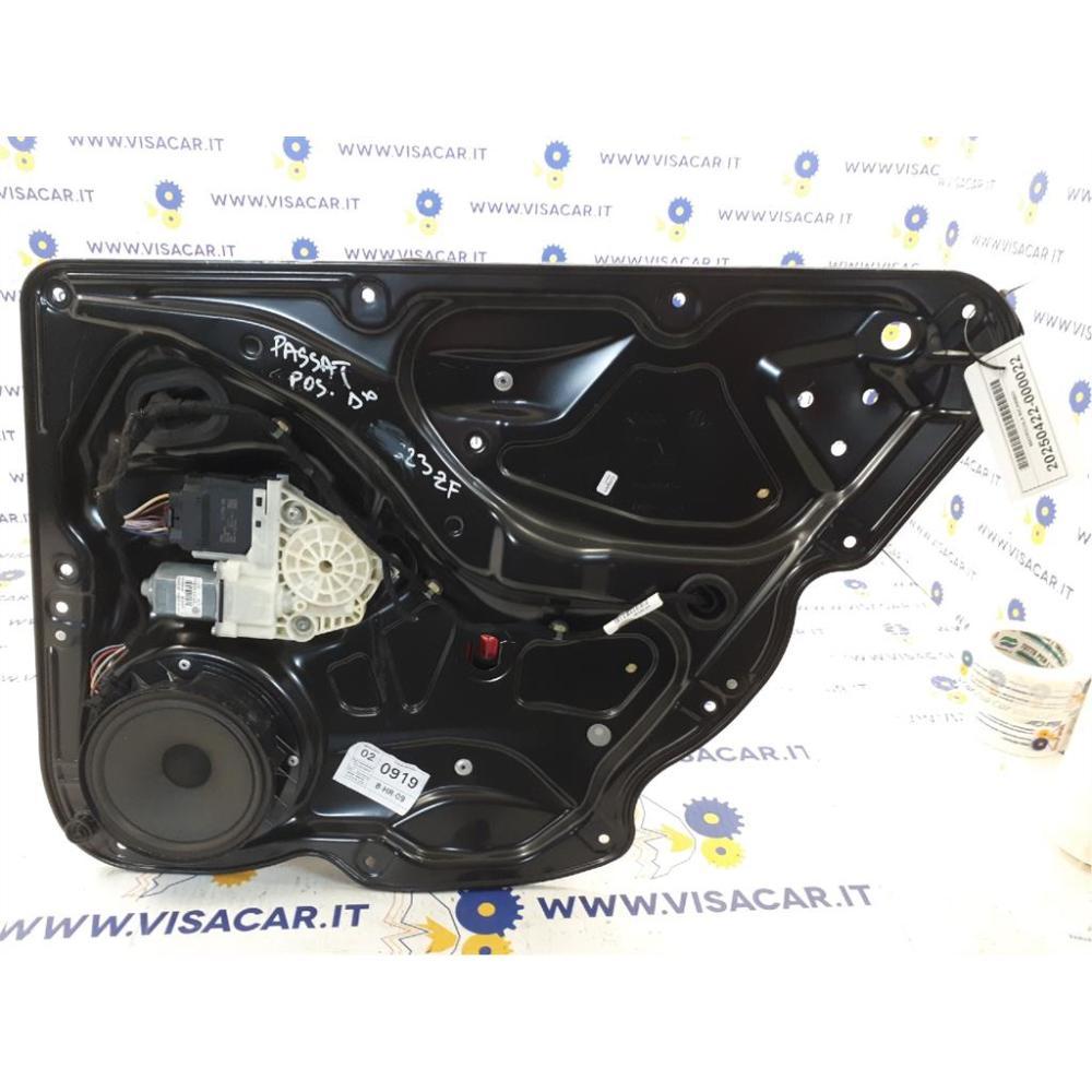 Alzacristallo Porta Posteriore Destro Usato Dal 2010 Al 2014 Volkswagen Passat «Vi» Variant (2011)