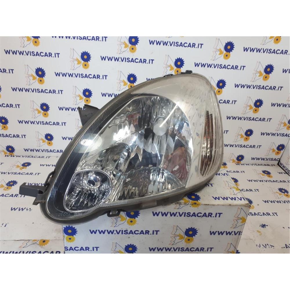 Portalampada Fanale Anteriore Sinistro Usato Dal 2001 Al 2005 Toyota Yaris (France ) «I» (2002)