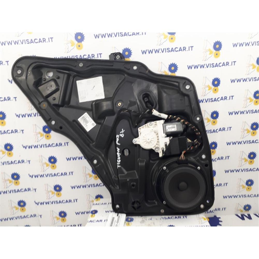 Alzacristallo Porta Posteriore Destro Usato Dal 2007 Volkswagen Sharan «Iv» (2010)