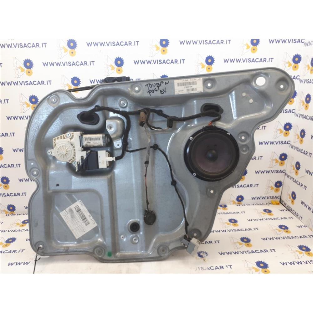 Alzacristallo Porta Posteriore Destro Usato Dal 2003 Al 2010 Volkswagen Touran «I» (2003)