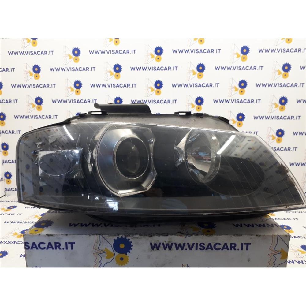 Proiettore Anteriore Destro Usato Dal 2003 Al 2010 Audi A3 «8P1» (2004)