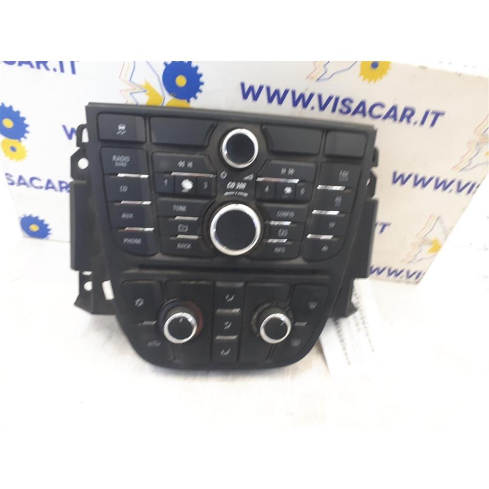 Pulsantiera Unità Autoradio Usato Dal 2010 Opel Meriva «B» (2010)