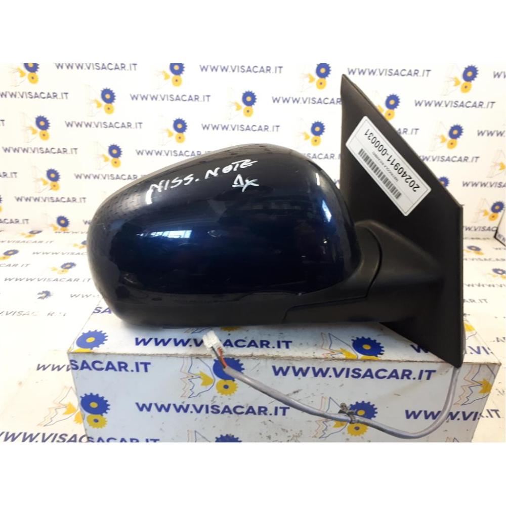 Retrovisore Esterno Anteriore Destro Usato Dal 2006 Al 2013 Nissan Note «I» (2006)