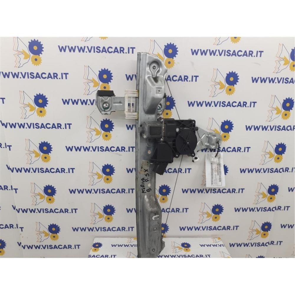 Alzacristallo Porta Posteriore Sinistro Usato Dal 2010 Opel Meriva «B» (2010)