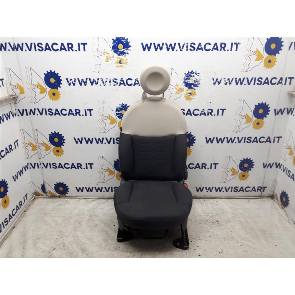 Sedile Anteriore Destro Usato Dal 2007 Al 2015 Fiat 500 «Ii» (2008)