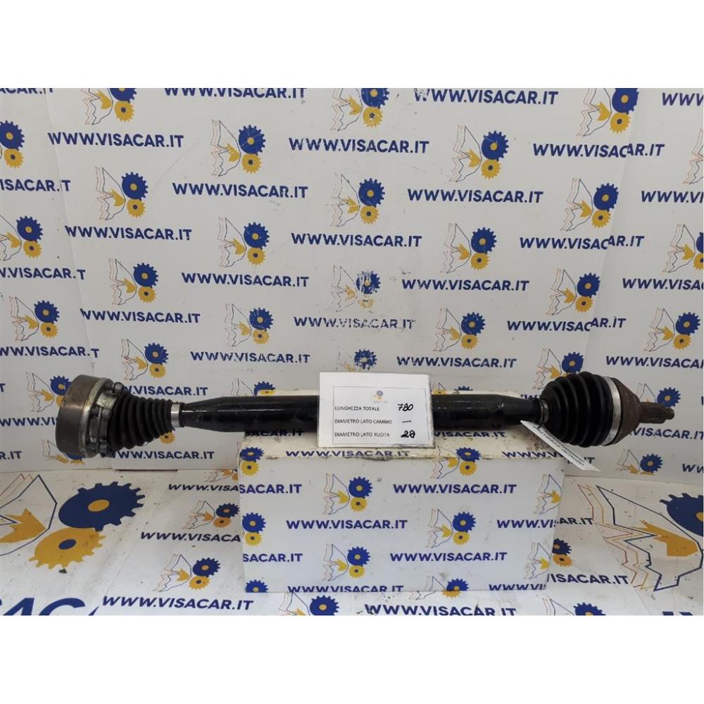 Semiasse Anteriore Destro Usato Dal 2010 Audi A1 «8Xa» Sportback (2012)