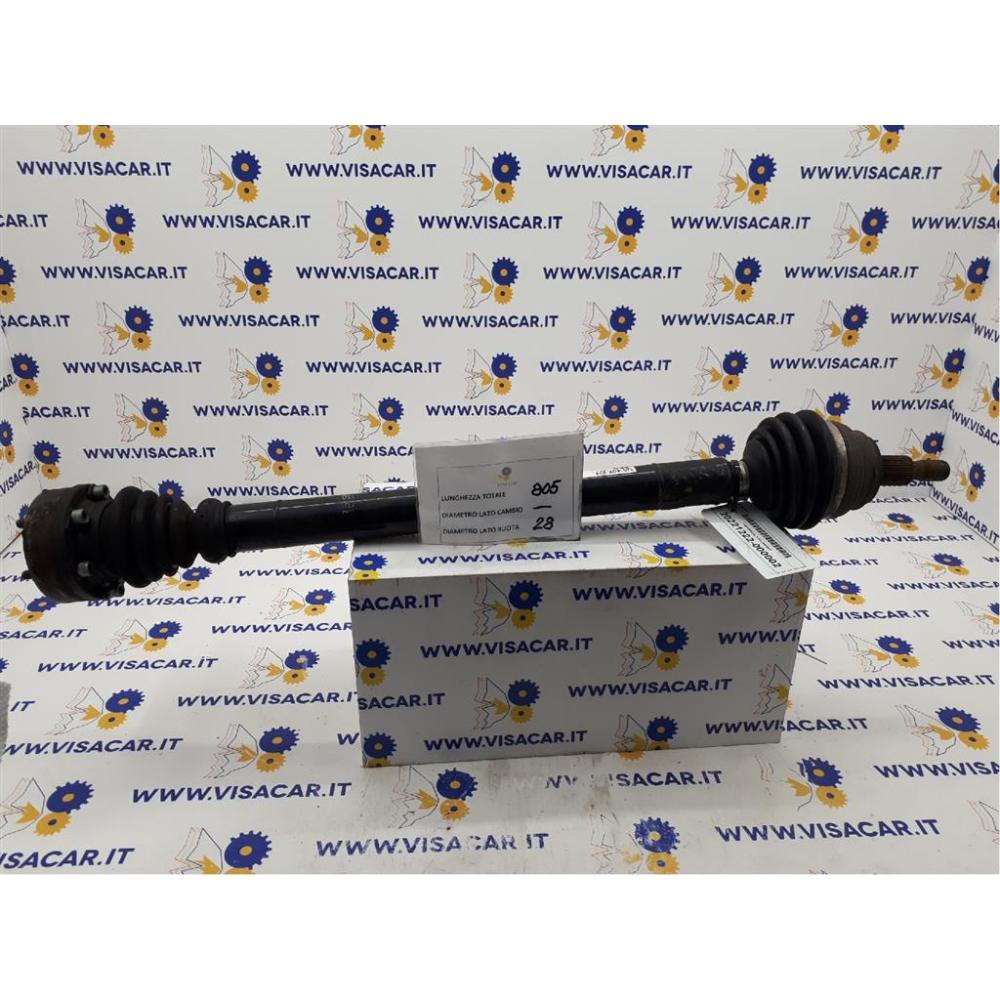 Semiasse Anteriore Destro Usato Dal 2000 Al 2003 Audi A3 «8L1» (2001)
