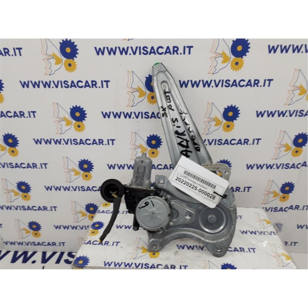 Alzacristallo Porta Posteriore Sinistro Usato Dal 2007 Toyota Auris «I» (2007)