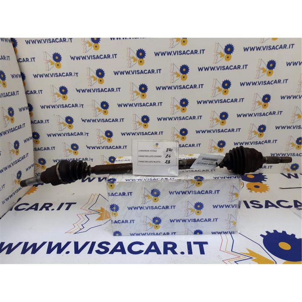 Semiasse Anteriore Destro Usato Dal 2005 Al 2010 Citroen C3 «Ii» (2010)