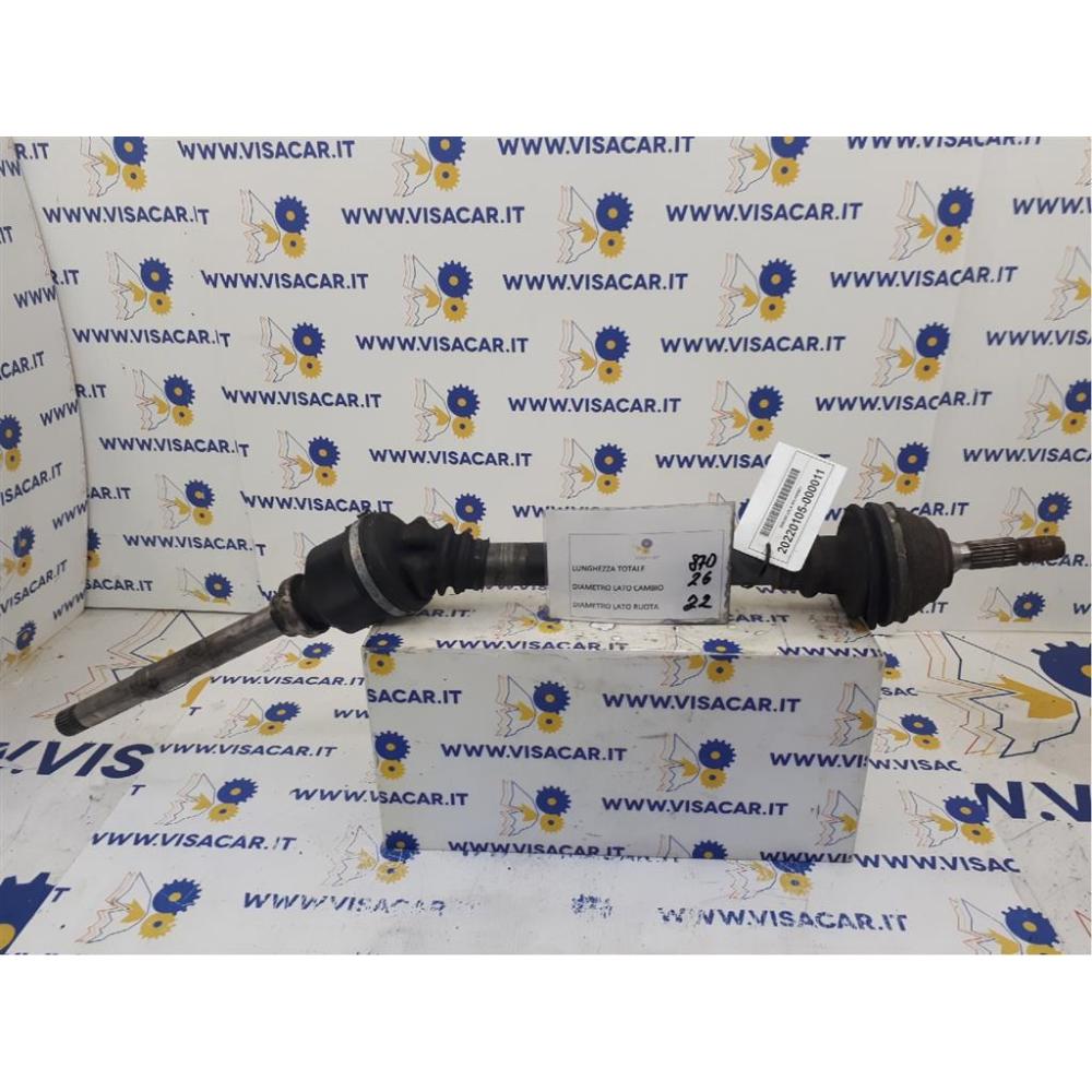 Semiasse Anteriore Destro Usato Citroen C3 «Ii» (2010)