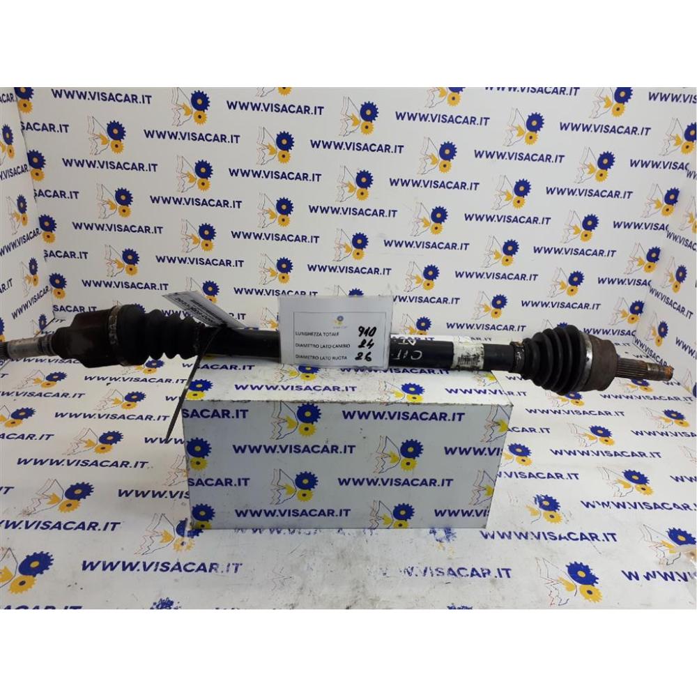 Semiasse Anteriore Destro Usato Dal 2008 Citroen Nemo (2008)