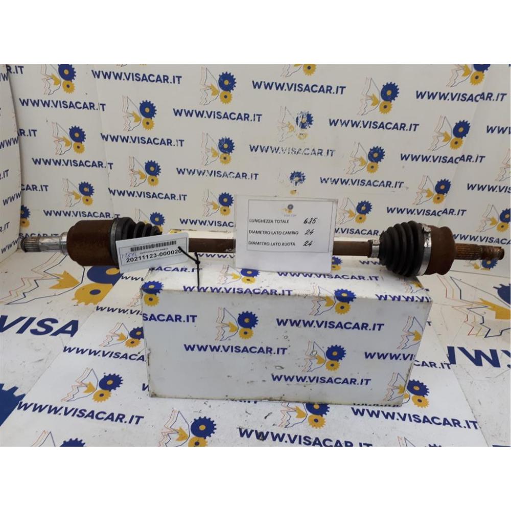 Semiasse Anteriore Destro Usato Dal 2003 Al 2010 Fiat Panda «Ii» (2004)