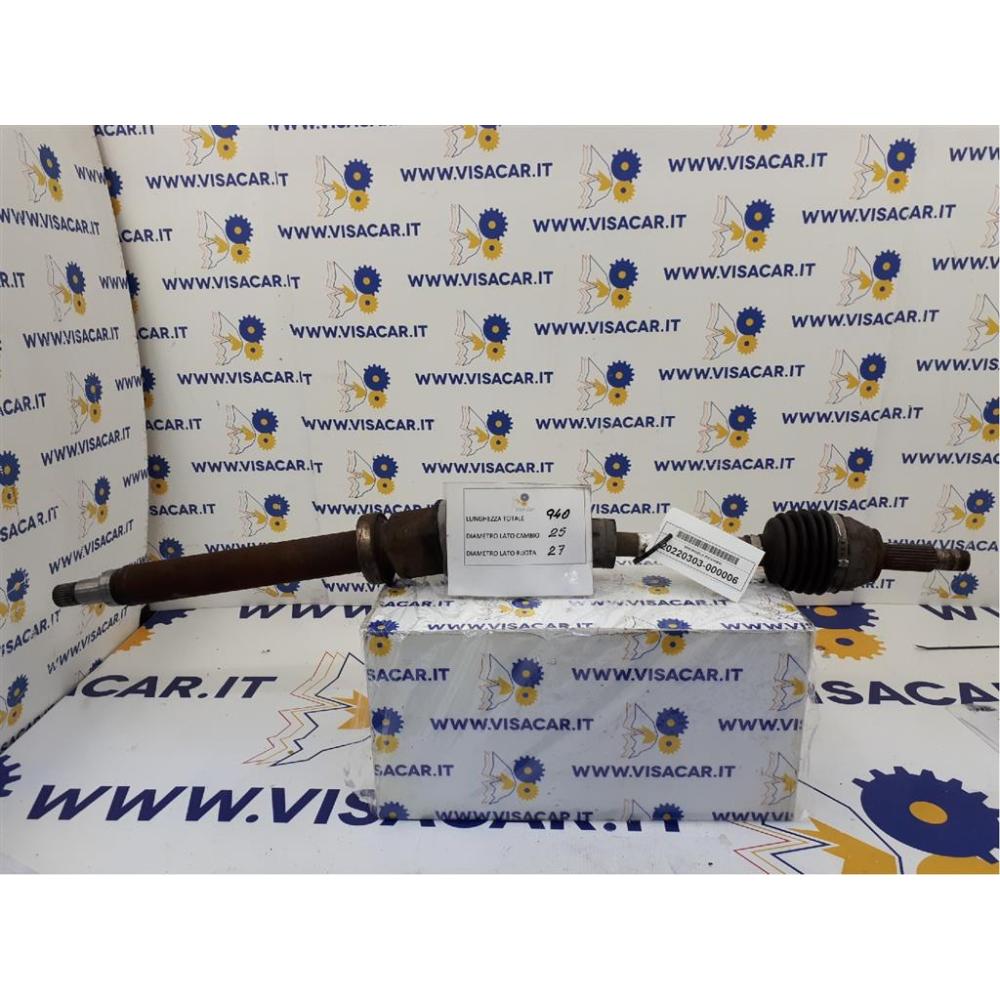 Semiasse Anteriore Destro Usato Dal 2008 Al 2013 Ford Fiesta «Vi» (2008)
