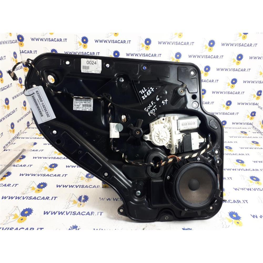 Alzacristallo Porta Posteriore Sinistro Usato Dal 2008 Volkswagen Golf «Vi» (2009)