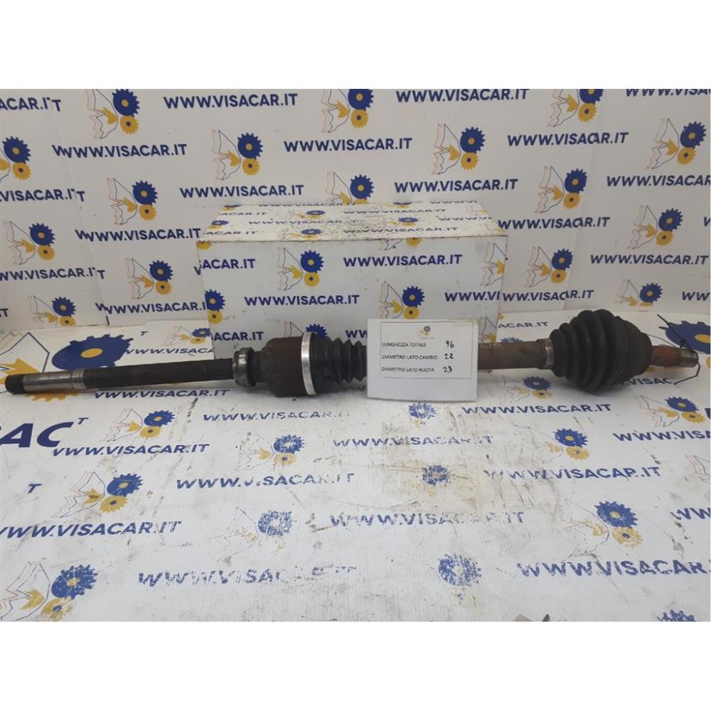 Semiasse Anteriore Destro Usato Dal 2008 Peugeot Partner (Ranch) «Iii» (2008)
