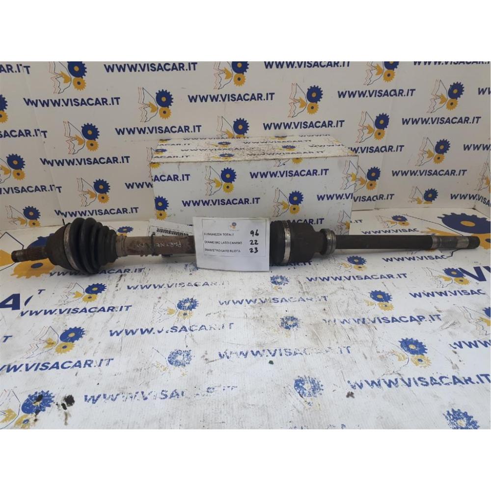 Semiasse Anteriore Destro Usato Dal 2008 Peugeot Partner (Ranch) «Iii» (2008)