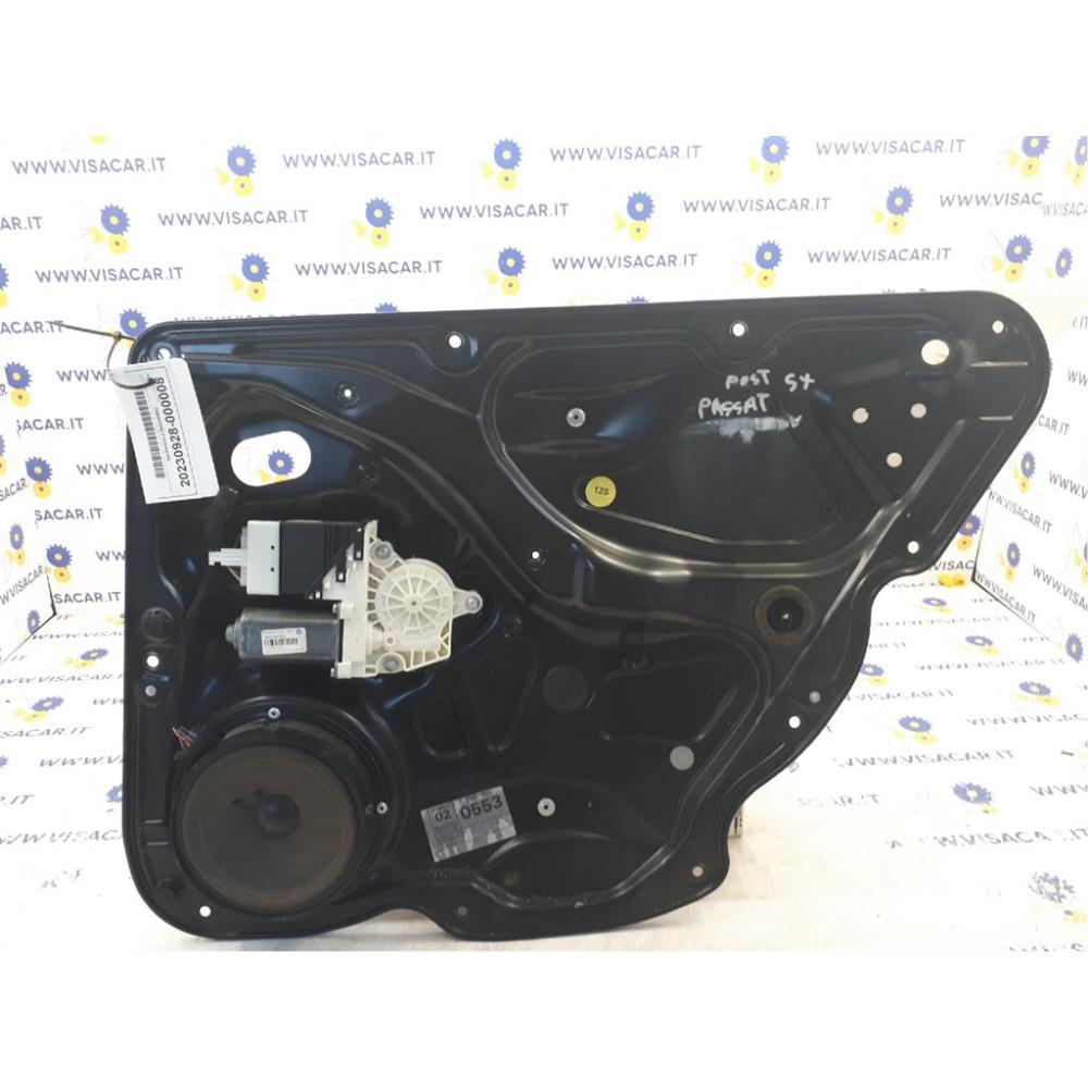 Alzacristallo Porta Posteriore Sinistro Usato Dal 2005 Al 2010 Volkswagen Passat «V» (2005)