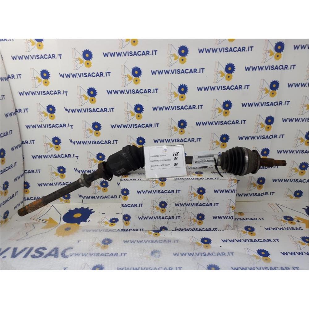 Semiasse Anteriore Destro Usato Dal 2006 Al 2010 Toyota Rav 4 «Iii» (2006)