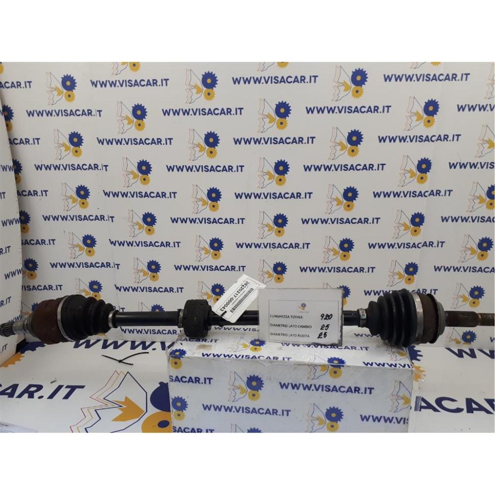Semiasse Anteriore Destro Usato Dal 2011 Toyota Yaris «Iv» (2012)