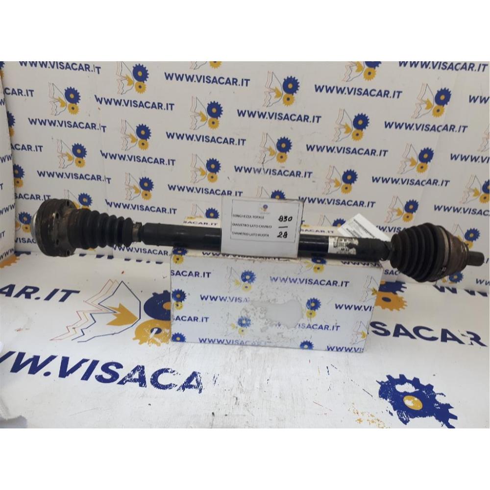 Semiasse Anteriore Destro Usato Dal 2010 Volkswagen Caddy «Iv» (2011)