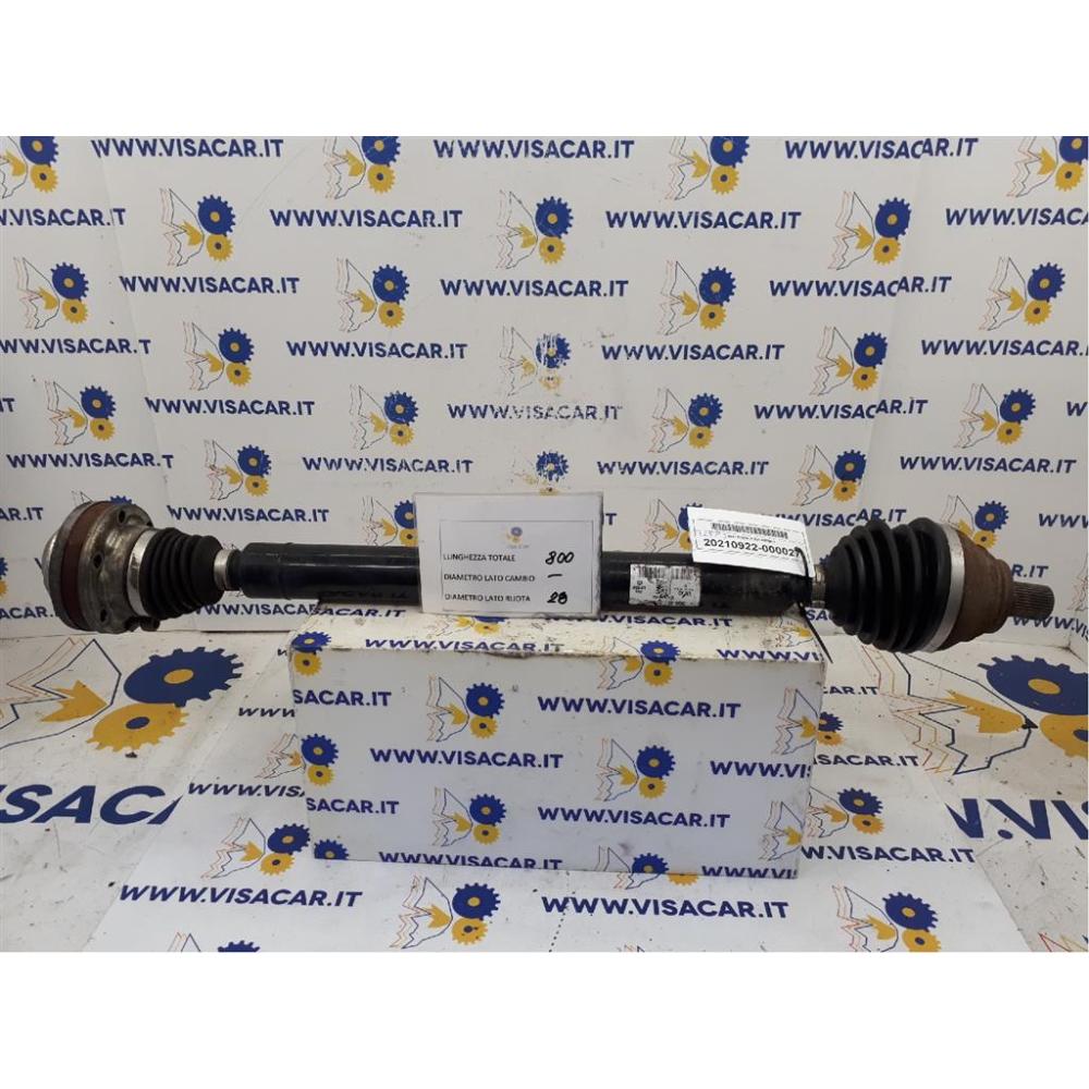 Semiasse Anteriore Destro Usato Dal 2015 Volkswagen Caddy «V» (2015)