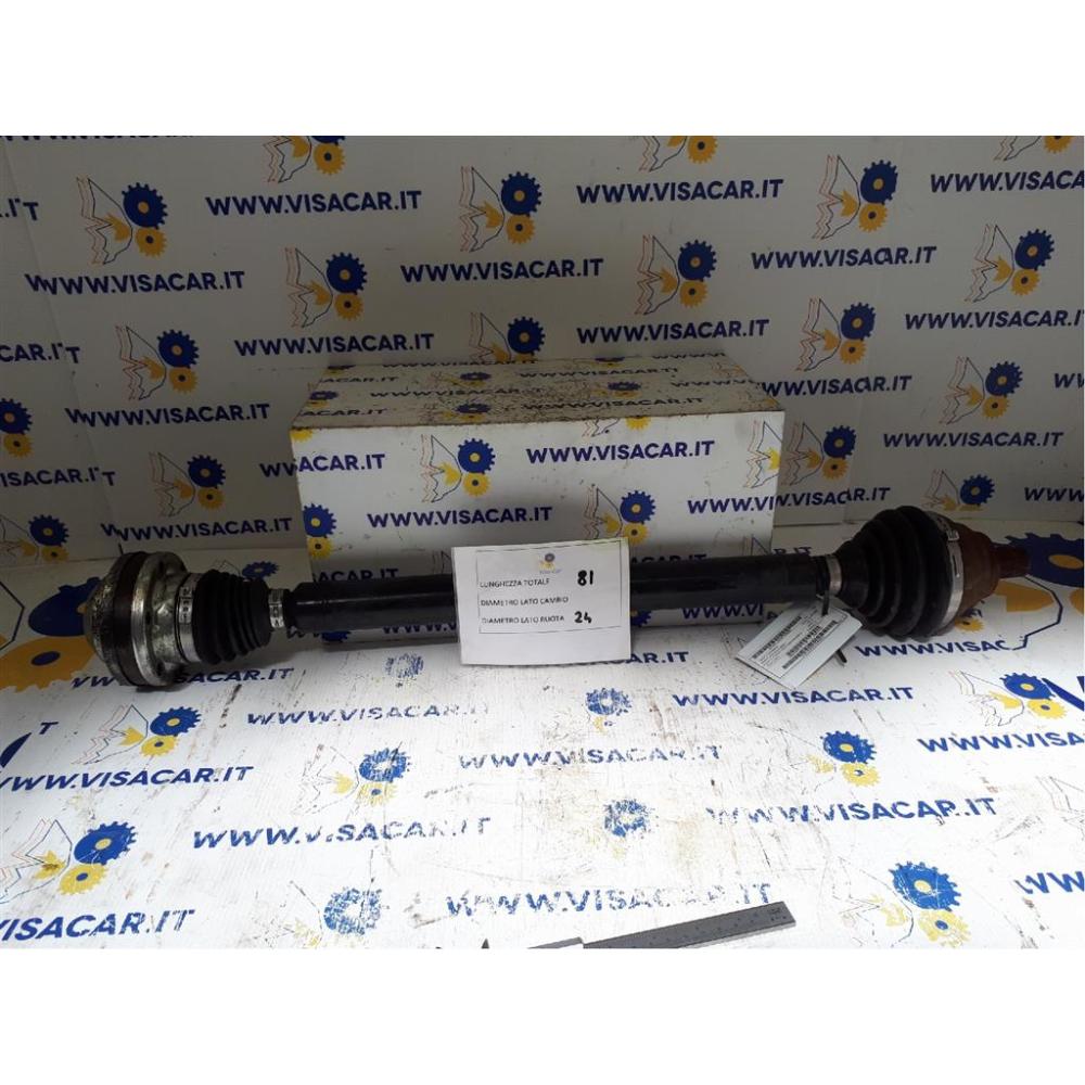 Semiasse Anteriore Destro Usato Dal 2008 Volkswagen Golf «Vi» (2009)